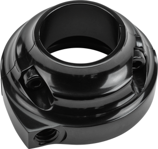 Throttle Clamp Single Cable Screw In Style Black