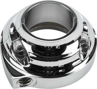 Throttle Clamp Single Cable Screw In Style Chrome