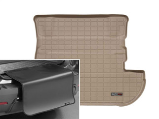 WeatherTech 13-16 Buick Encore Cargo Liner w/ Bumper Protector - Tan