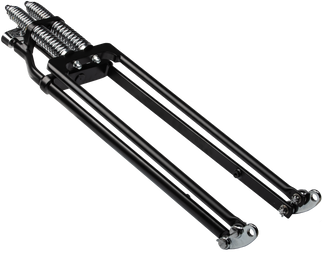 Springer Fork Tapered Leg +6 Black