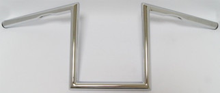 1" Z-bar Dimpled 10" Chrome