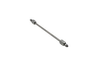Fleece Performance 12in High Pressure Fuel Line (8mm x 3.5mm Line, M14x1.5 Nuts)