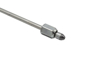 Fleece Performance 10in High Pressure Fuel Line (8mm x 3.5mm Line M14x1.5 Nuts)