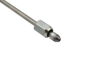 Fleece Performance 8in High Pressure Fuel Line (8mm x 3.5mm Line M14x1.5 Nuts)