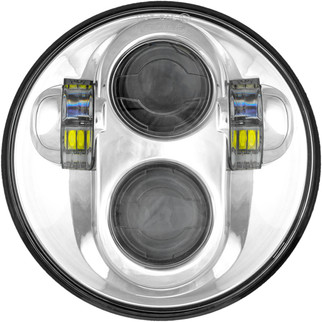 Headlight 5.75" Chrome