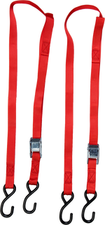 1" X 6' Tie-down Soft-tie Red 2/pk