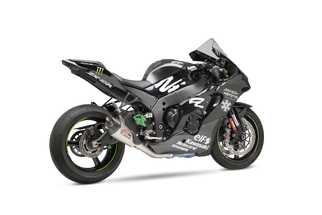 Exhaust Race At2 3/4 Sys Ss/cf Kaw
