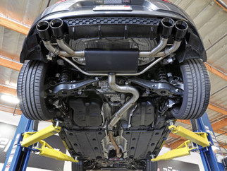 aFe POWER MACH Force-Xp 15-19 Volkswagen Golf R L4-2.0L(T) 304 SS Cat-Back Exhaust System - Carbon