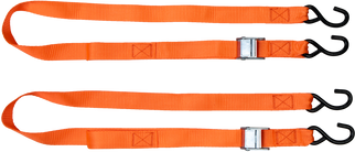 1.5" X 6' Tie-down Orange 2/pk