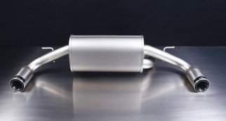 Remus 2011 BMW 1 Series F20/F21 (N13B16) Axle Back Exhaust w/84mm Straight w/Carbon Insert Tail Pipe