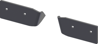 Wear Bar Center Kit V-p (2pc)