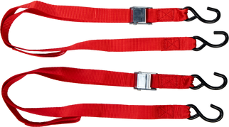 1.5" X 6' Tie-down Soft-tie Red 2/pk