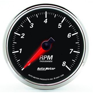 Autometer Designer Black II 52mm 250 Deg F Water Temp Gauge