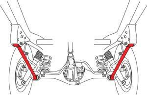 SPC Performance Toyota Lower Control Arms