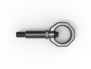 aFe Control Front Tow Hook Grey BMW F-Chassis 2/3/4/M