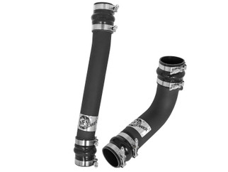 aFe BladeRunner 2.75in Hot 3.5in Cold Side Intercooler Tubes w/ Coupling Clamp Kit 10-12 Dodge 6.7L