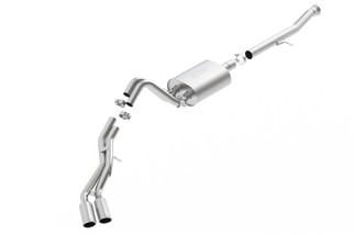 Borla 15-16 Cadillac Escalade ESV/Yukon Denali XL 6.2L V8 AT Split Side Ext SS S-Type CB Exhaust