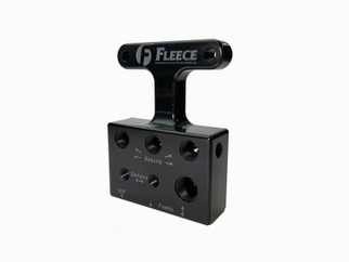 Fleece Performance 03-07 Dodge 5.9L / 07.5-09 6.7L Cummins 3rd Gen Fuel Distribution Block