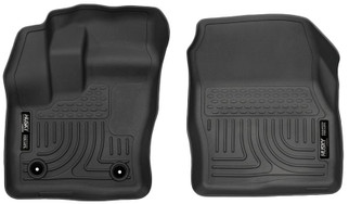 Husky Liners 2014-2015 Ford Transit Connect WeatherBeater Front Black Floor Liners