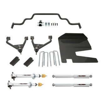 Belltech 19-20 Silverado / Sierra 4wd 4in Lift Kit with Front Sway Bar