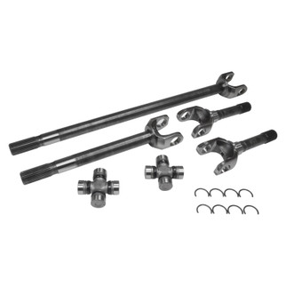USA Standard 4340 Chrome-Moly Replacement Axle Kit For 72-81 Jeep CJ / Dana 30 / 27 Spline