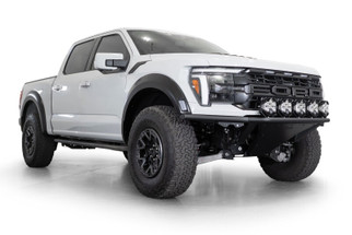 ADD 21-26 Ford F-150 Raptor Pro Plus Cut Frame Front Bumper w/ 20in Light Bar Mount