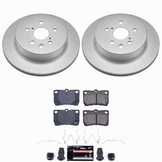 Power Stop 2006 Lexus GS300 Rear Z23 Coated Brake Kit