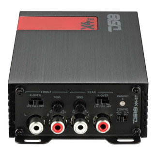 DS18 4-Chnnl 2x220 at 4ohm Bridge 4x140 at 2ohm 4x70 at4ohm Watts RMS Built-in BT Audio Receiver