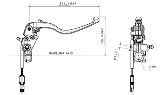 Brembo Prime Brake Master Cylinder
