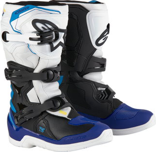 White/Black/Enamel Blue