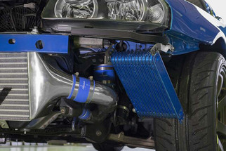 GReddy OIL COOLER KIT W/ FILTER RELOC 13-ROW CIRCUIT SPEC BNR34