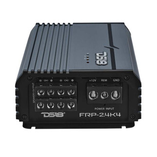 DS18 4-Channel Class-D Amp Stereo Full-Range 4 x 250 W RMS at4 ohm 4- Titanium