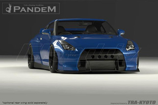 GReddy 09+ Nissan GT-R R35 Pandem Rear Side Diffuser Dry Carbon (Special Order)