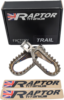 Titanium Foot Pegs Adv Pr Tri