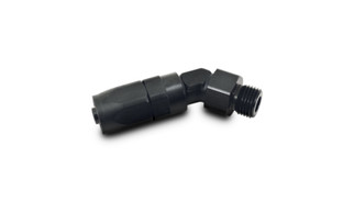 Vibrant Male -6AN 45 Degree Hose End Fitting - 9/16-18 Thread (6)