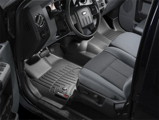 WeatherTech 11+ Ford F250/F350/F450/F550 Front FloorLiner - Black