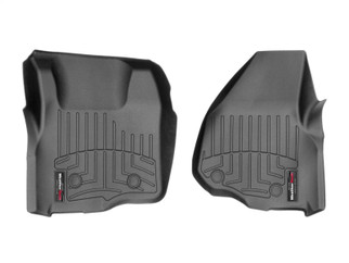 WeatherTech 11+ Ford F250/F350/F450/F550 Front FloorLiner - Black
