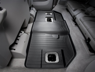WeatherTech 07-13 Cadillac Escalade ESV Rear FloorLiner - Black
