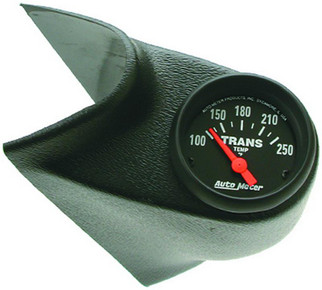 Autometer 99-03 Ford Powerstroke/SD Black Single A-Pillar Gauge Kit