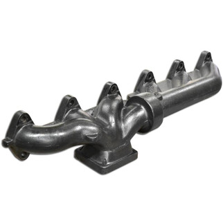 ATS Diesel 1998.5-2002 Dodge 5.9L 24V 3pc Big Foot T4 Pulse Flow Exhaust Manifold