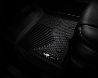 Husky Liners 11-24 Dodge Durango / 11-14 Jeep Grand Cherokee X-Act Contour Black Front Floor Liners
