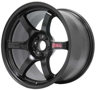 Gram Lights 57DR 18x9.5 +12 5x114.3 Semi Gloss Black Wheel