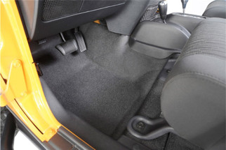 BedRug 07-10 Jeep JK 2Dr Front 3pc BedTred Floor Kit (Incl Heat Shields)