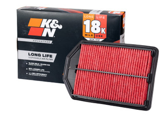 K&N Advantage Air Filter 18K Miles Honda Cr-V L4-2.4L F/I 2007-2009