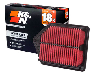 K&N Advantage Air Filter 18K Miles Honda Cr-V L4-2.4L F/I 2010-2011