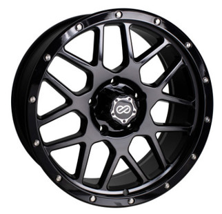 Enkei Matrix 18x9 6x139.7 10mm Offset 108mm Bore Black Wheel