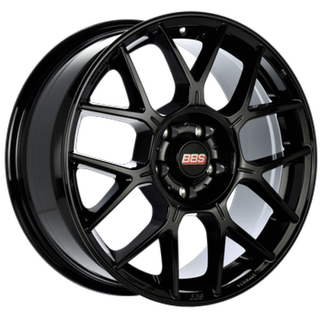 BBS XR 17x7.5 5x112 ET45 Black Gloss Wheel - 82mm PFS Required