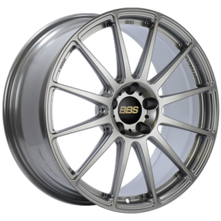 BBS FS 19x8 5x112 ET30 Diamond Silver Wheel - 82mm PFS Required