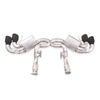 Stainless Works 20-21 Chevrolet Corvette C8 6.2L Redline Cat-Back Exhaust w/ Matte Black Tips