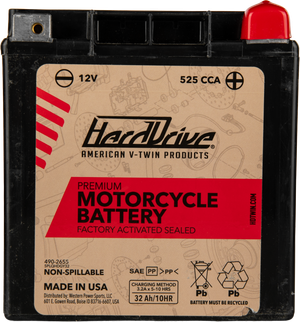 Premium Battery Gyz32hl / Yix30l Cca 500